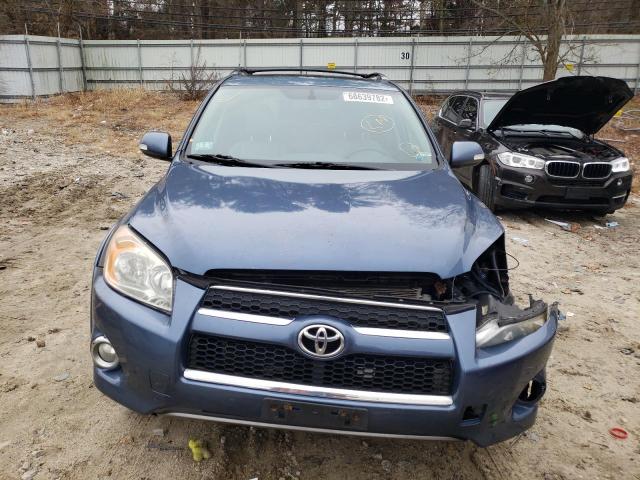 2T3DK4DV3AW014271 - 2010 TOYOTA RAV4 LIMIT 蓝色 照片 5