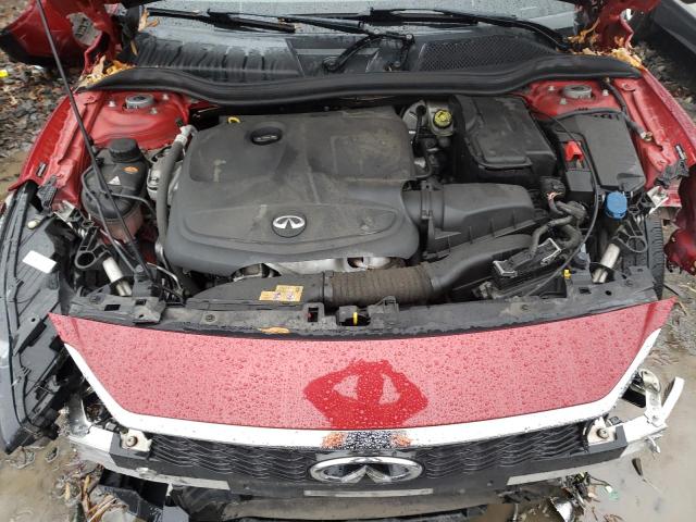 SJKCH5CR6JA053453 - 2018 INFINITI QX30 BASE RED photo 12