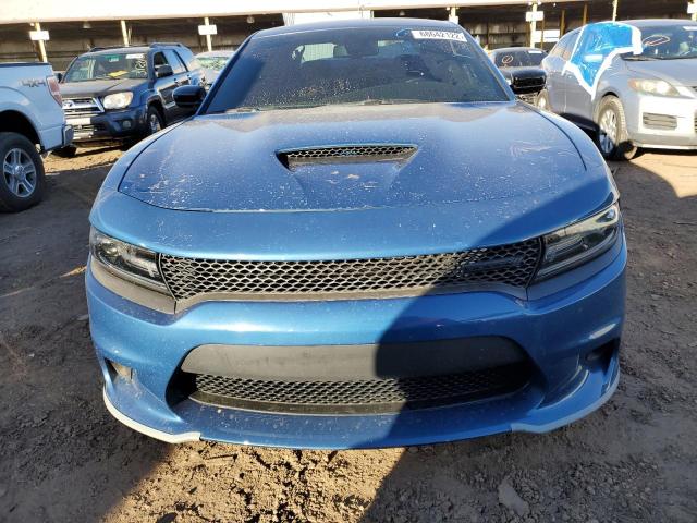 2C3CDXCT4MH643733 - 2021 DODGE CHARGER R/ BLUE photo 5