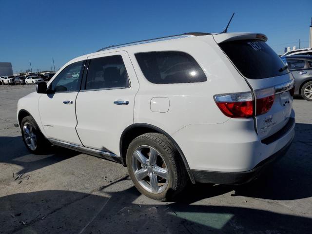 1C4RDJEG7DC699851 - 2013 DODGE DURANGO CI WHITE photo 2