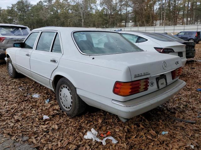 WDBCA39E2MA572289 - 1991 MERCEDES-BENZ 560 SEL WHITE photo 2