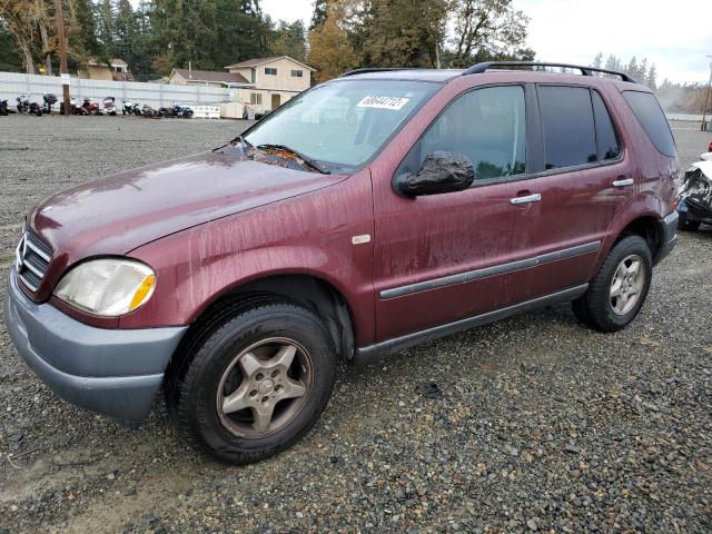 4JGAB54E0XA133682 - 1999 MERCEDES-BENZ ML 320 BURGUNDY photo 1