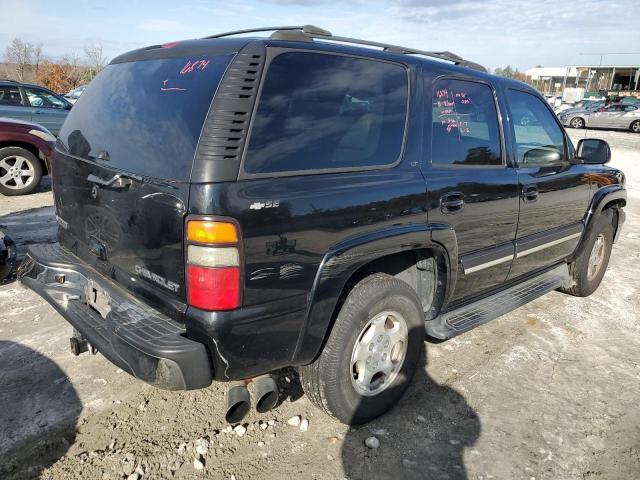 1GNEC13T55R215215 - 2005 CHEVROLET TAHOE BLACK photo 3