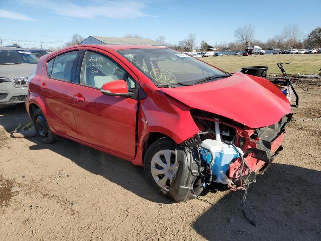 JTDKDTB36E1060341 - 2014 TOYOTA PRIUS C RED photo 4