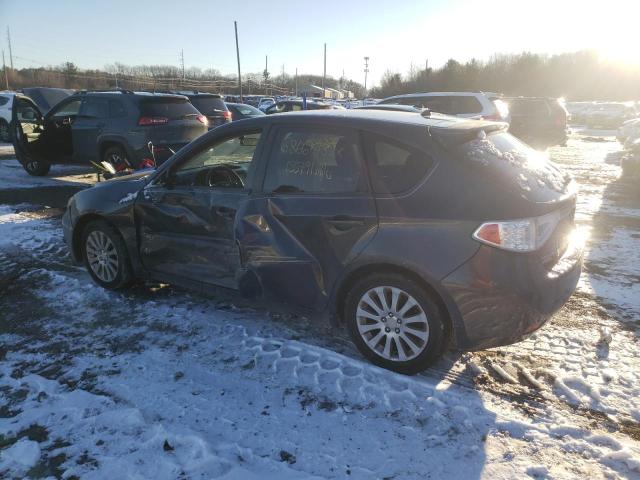 JF1GH60629H812418 - 2009 SUBARU IMPREZA 2. GRAY photo 2