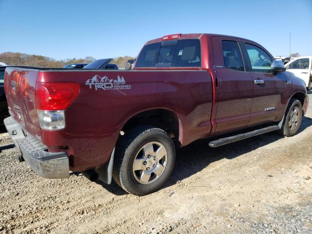 5TFBV58198X054159 - 2008 TOYOTA TUNDRA DOU RED photo 3