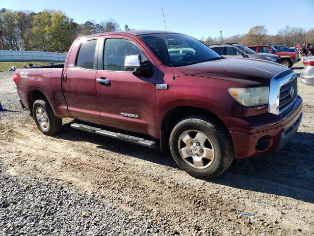 5TFBV58198X054159 - 2008 TOYOTA TUNDRA DOU RED photo 4