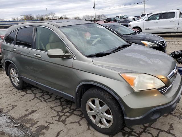 JHLRE48777C105924 - 2007 HONDA CR-V EXL GREEN photo 4