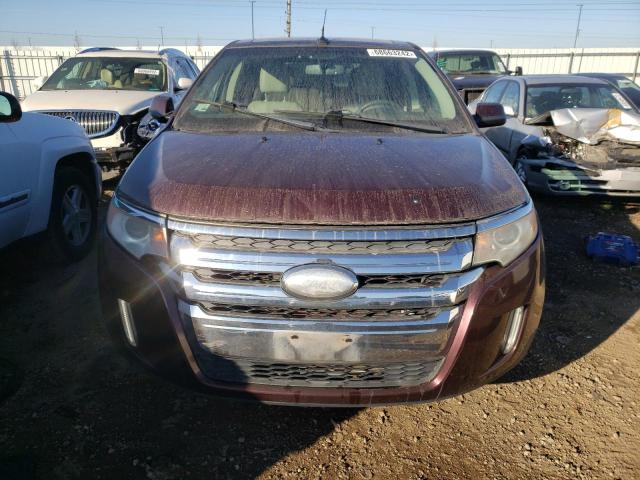 2FMDK3JC7BBB26942 - 2011 FORD EDGE BURGUNDY photo 5