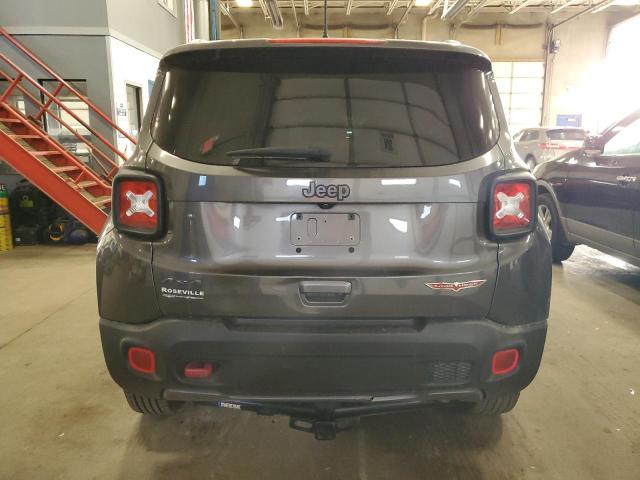 ZACNJBC17KPK63907 - 2019 JEEP RENEGADE T GRAY photo 6