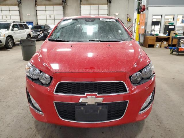1G1JH6SB9D4155071 - 2013 CHEVROLET SONIC RS RED photo 5