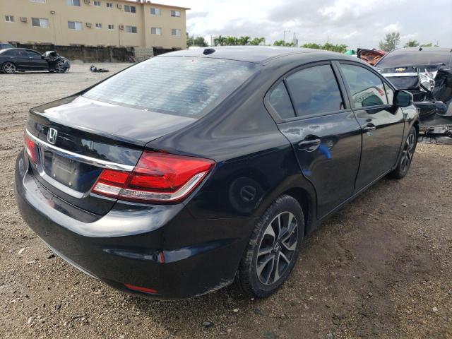 2HGFB2F93DH512943 - 2013 HONDA CIVIC EXL 黑色 照片 3