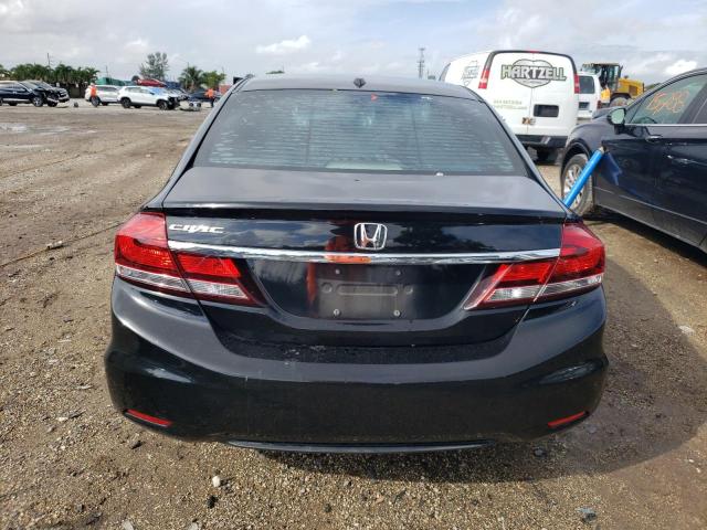 2HGFB2F93DH512943 - 2013 HONDA CIVIC EXL 黑色 照片 6