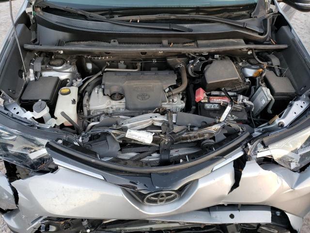 2T3WFREV7JW433782 - 2018 TOYOTA RAV4 ADVEN SILVER photo 11