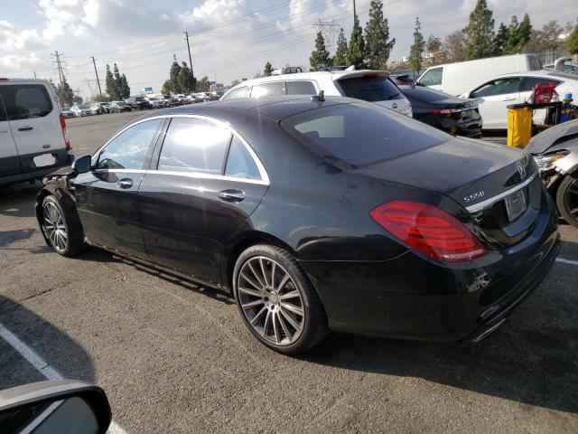 WDDUG8CB5FA130597 - 2015 MERCEDES-BENZ S-CLASS S5 BLACK photo 2