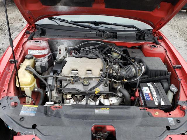 1G2NF12E22C146845 - 2002 PONTIAC GRAND AM S RED photo 11