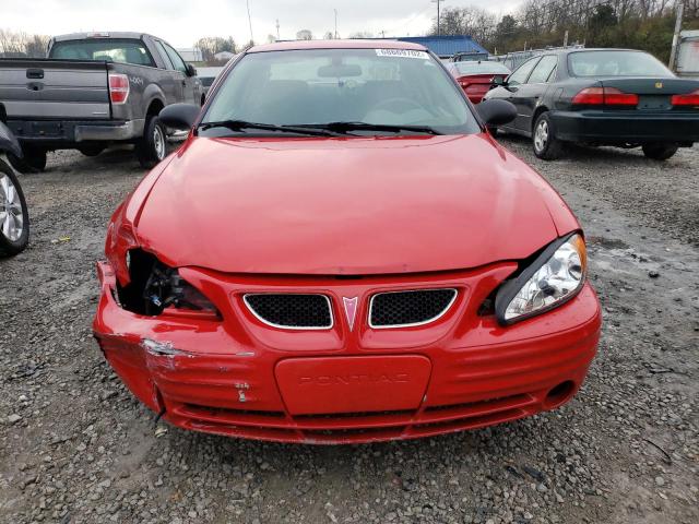 1G2NF12E22C146845 - 2002 PONTIAC GRAND AM S RED photo 5