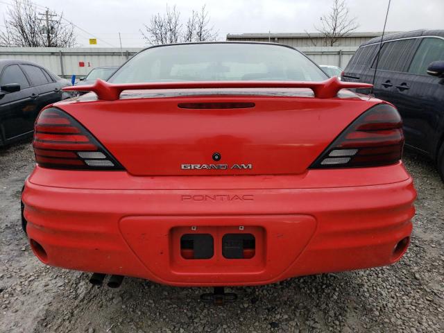1G2NF12E22C146845 - 2002 PONTIAC GRAND AM S RED photo 6