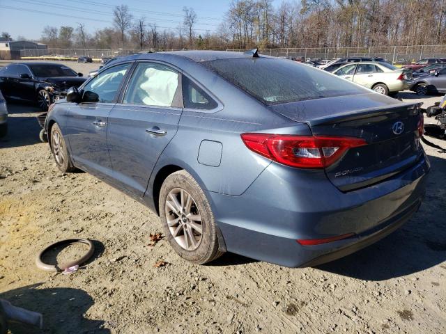 5NPE24AA3FH114262 - 2015 HYUNDAI SONATA ECO BLUE photo 2