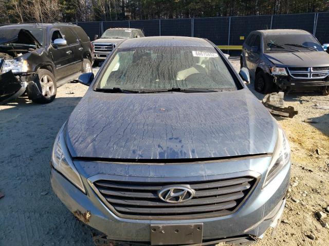 5NPE24AA3FH114262 - 2015 HYUNDAI SONATA ECO BLUE photo 5