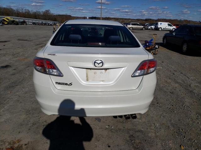 1YVHZ8BH6B5M17407 - 2011 MAZDA 6 I WHITE photo 6