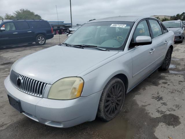 1MEFM40165G616183 - 2005 MERCURY MONTEGO LU SILVER photo 1