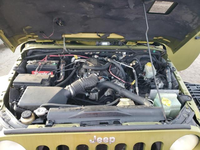 1J4GB59107L102225 - 2007 JEEP WRANGLER S Yaşıl foto 12