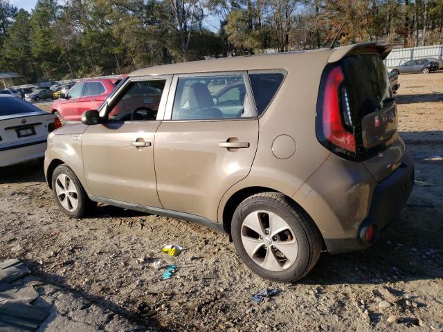 KNDJN2A21E7036912 - 2014 KIA SOUL BROWN photo 2