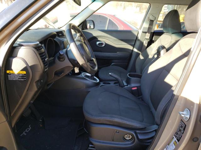 KNDJN2A21E7036912 - 2014 KIA SOUL BROWN photo 7