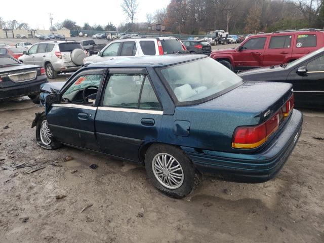 3FASP13J1SR106383 - 1995 FORD ESCORT LX BLUE photo 2