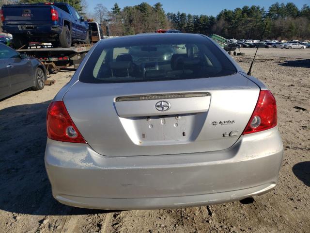 JTKDE177660117997 - 2006 TOYOTA SCION TC ვერცხლისფერი ფოტო 6