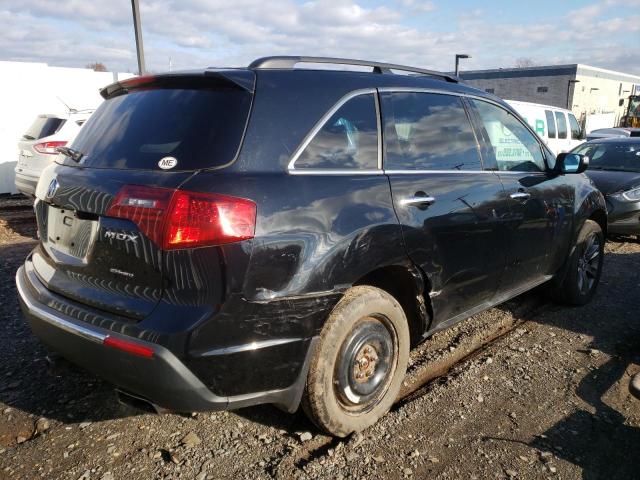 2HNYD2H50BH524583 - 2011 ACURA MDX ADVANC BLACK photo 3