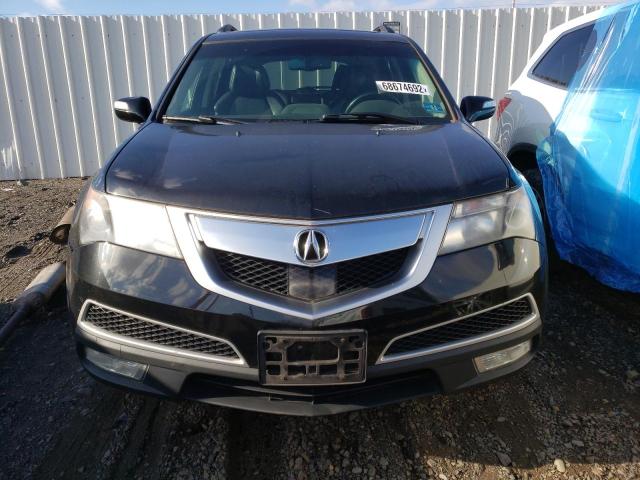 2HNYD2H50BH524583 - 2011 ACURA MDX ADVANC BLACK photo 5