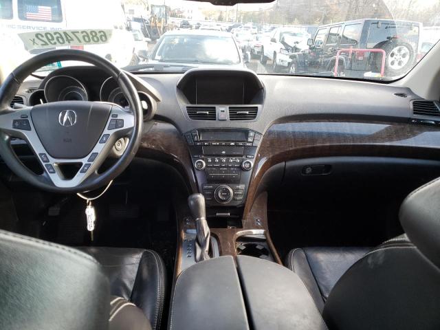 2HNYD2H50BH524583 - 2011 ACURA MDX ADVANC BLACK photo 8