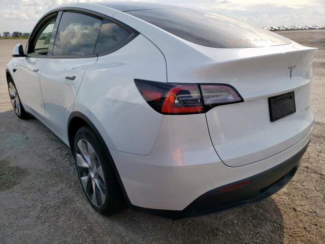 5YJYGDEE7LF049857 - 2020 TESLA MODEL Y أبيض صورة 3