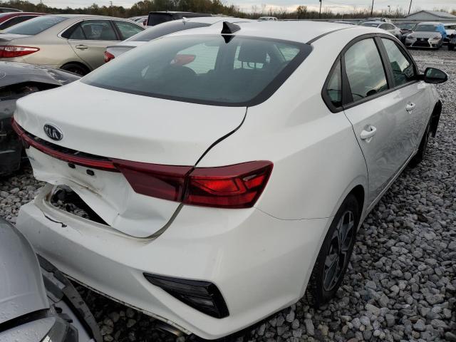 3KPF24AD1ME274947 - 2021 KIA FORTE FE WHITE photo 3