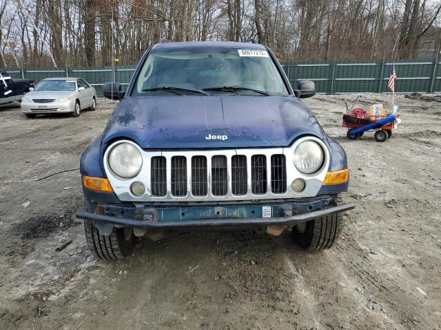 1J4GL58K25W622851 - 2005 JEEP LIBERTY BLUE photo 5