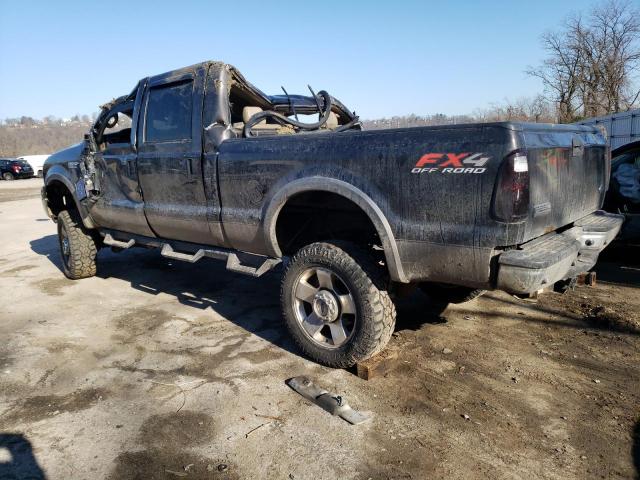 1FTSW21P87EB41474 - 2007 FORD F-250 SUPE BLACK photo 2