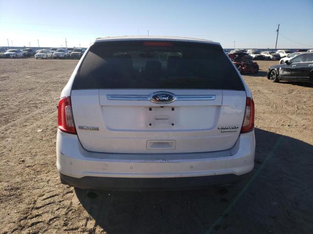 2FMDK3K97CBA34220 - 2012 FORD EDGE LIMIT WHITE photo 6