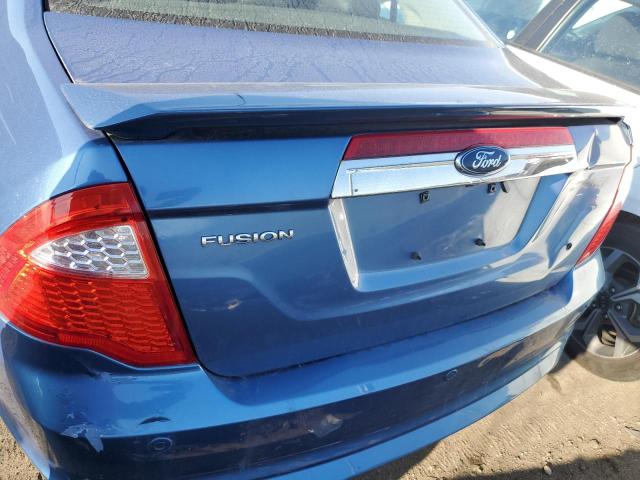 3FAHP0KC1AR274742 - 2010 FORD FUSION SPO BLUE photo 6