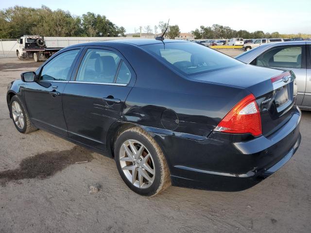 3FAHP0JA2CR301210 - 2012 FORD FUSION SEL BLACK photo 2