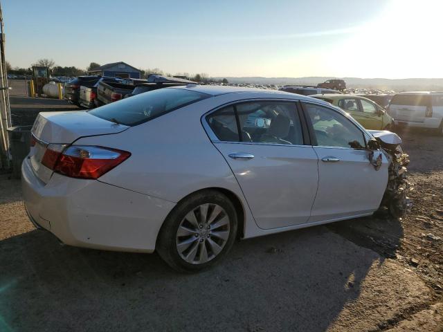 1HGCR2F89EA053309 - 2014 HONDA ACCORD EXL WHITE photo 3