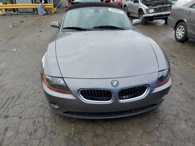 4USBT33454LS48694 - 2004 BMW Z4 2.5 SILVER photo 5