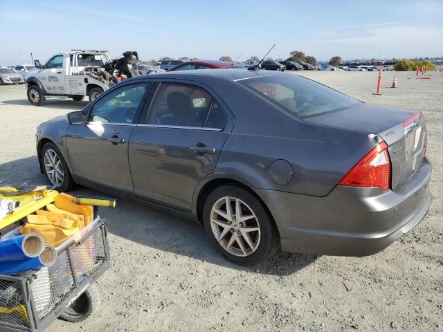 3FAHP0JA9AR208858 - 2010 FORD FUSION SEL GRAY photo 2