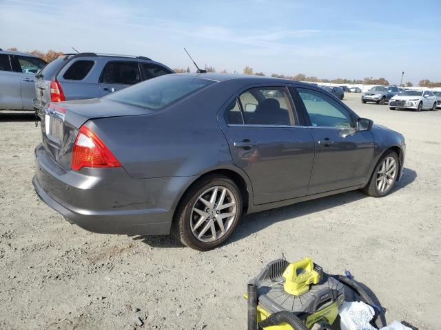 3FAHP0JA9AR208858 - 2010 FORD FUSION SEL GRAY photo 3