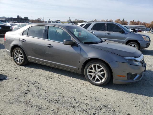 3FAHP0JA9AR208858 - 2010 FORD FUSION SEL GRAY photo 4