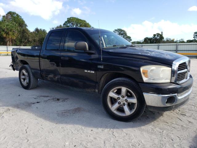 1D7HA18238S515110 - 2008 DODGE RAM 1500 S BLACK photo 4