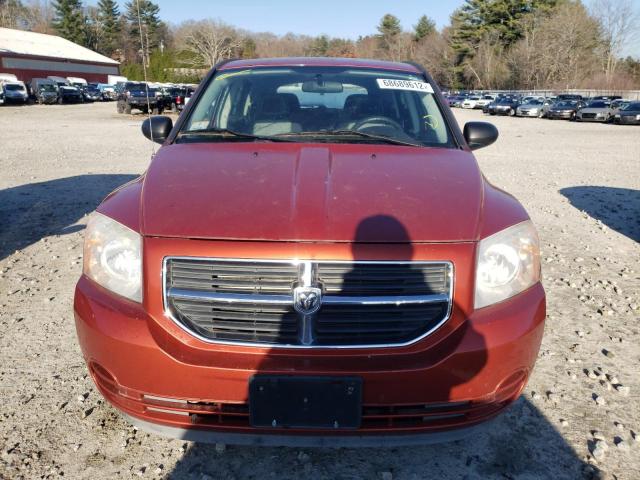 1B3HB48A99D104737 - 2009 DODGE CALIBER ORANGE photo 5