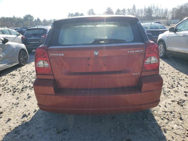 1B3HB48A99D104737 - 2009 DODGE CALIBER ORANGE photo 6