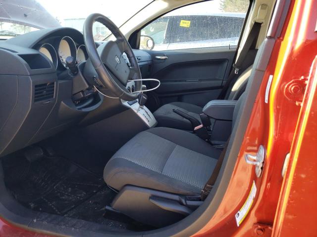 1B3HB48A99D104737 - 2009 DODGE CALIBER ORANGE photo 7